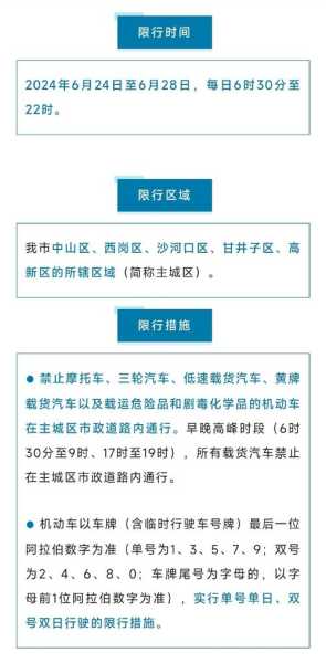 大城限行政策最新动态，调整及未来展望